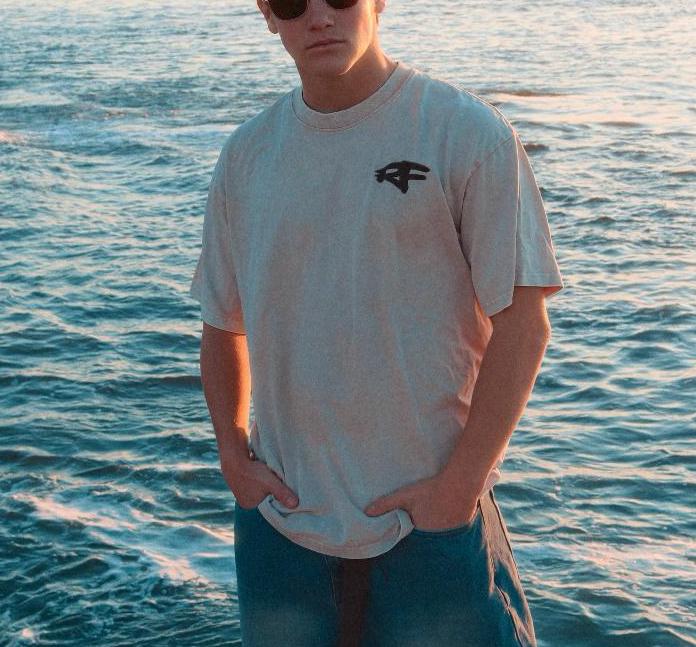 Trampoline stance, black shorts paired with hoodie